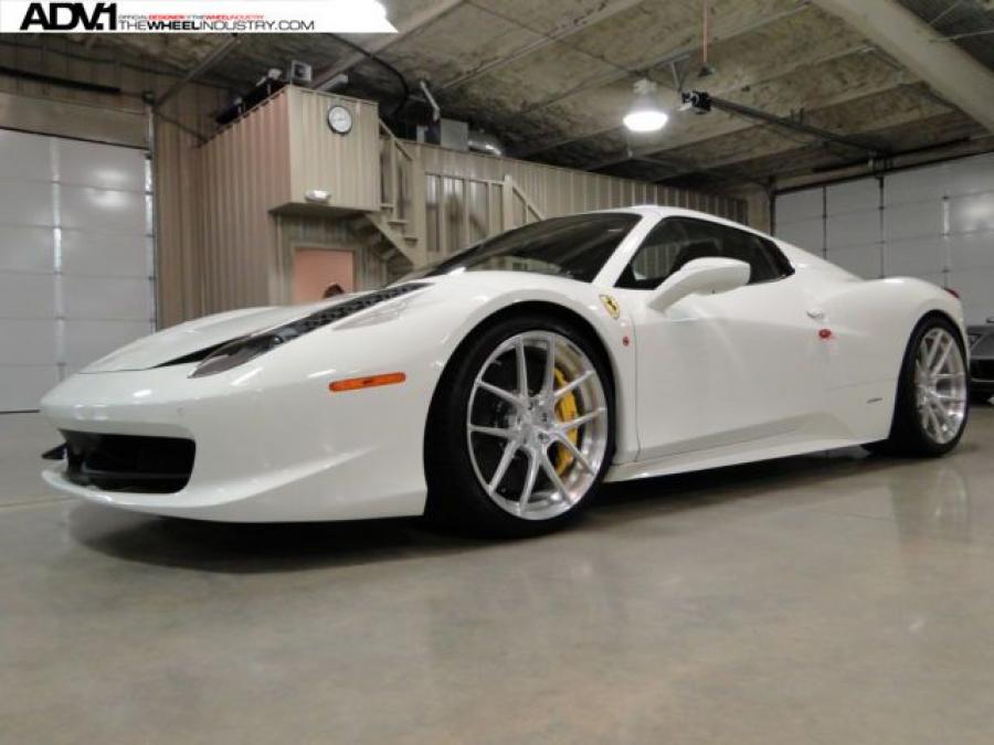  Ferrari 458 Italia on ADV.1 Wheels (ADV50MV1SL) 2015 года  (фото 5 из 16)